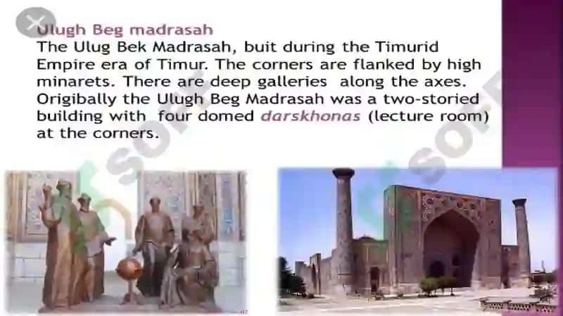 Historical Places of English Speaking Countries and Uzbekistan 4