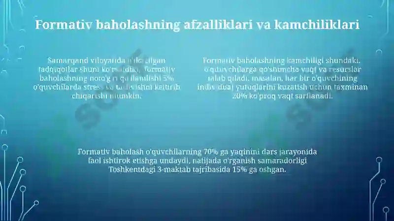 Formativ va summativ baholash usullari 4