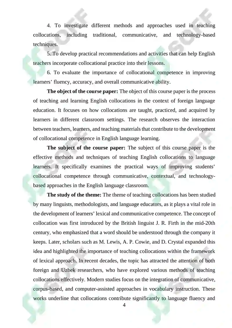 Effective Ways of Teaching Collocations 4
