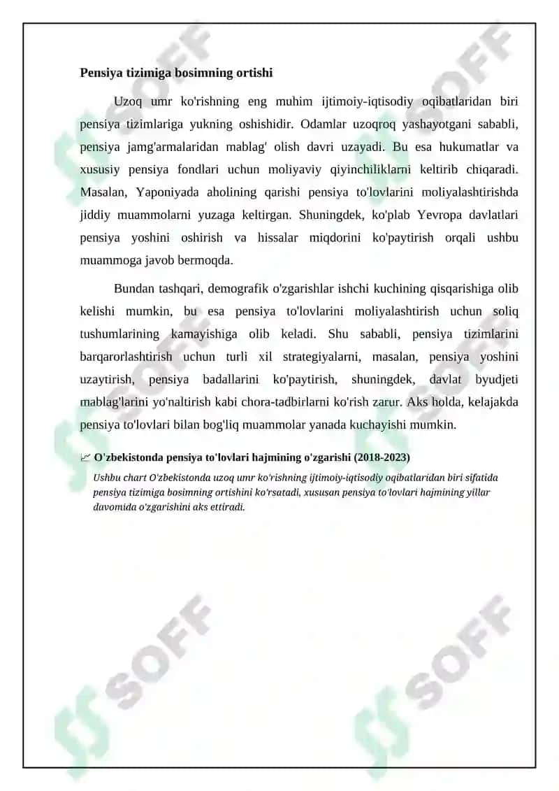 Uzoq umr ko'rishning ijtimoiy-iqtisodiy oqibatlari 4