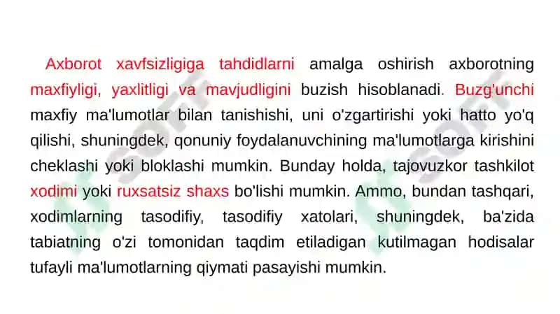 Axborot xavfsizligi 4