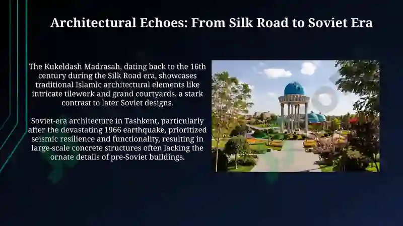 Tashkent:Modernand HistoricalCity 4