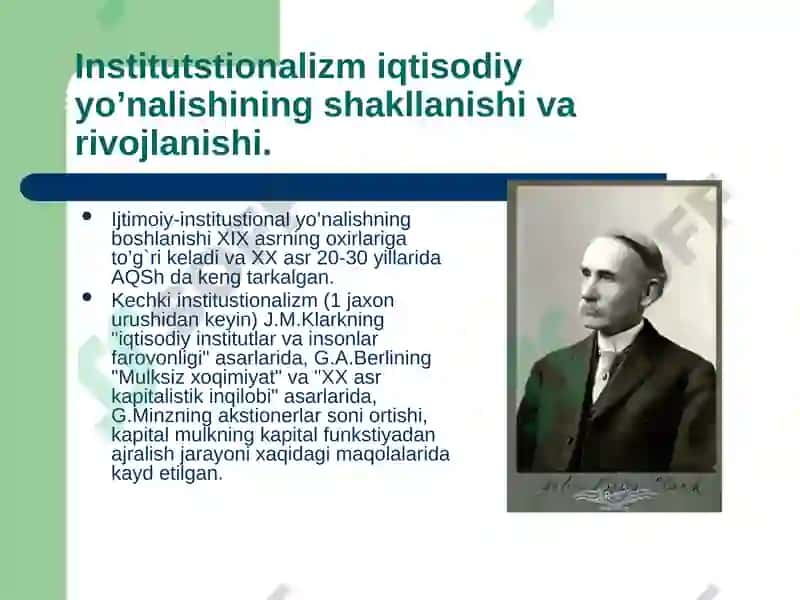 Hozirgi zamon ga’rb iqtisodiyoti va uning asosiy yo’nalishlari 4