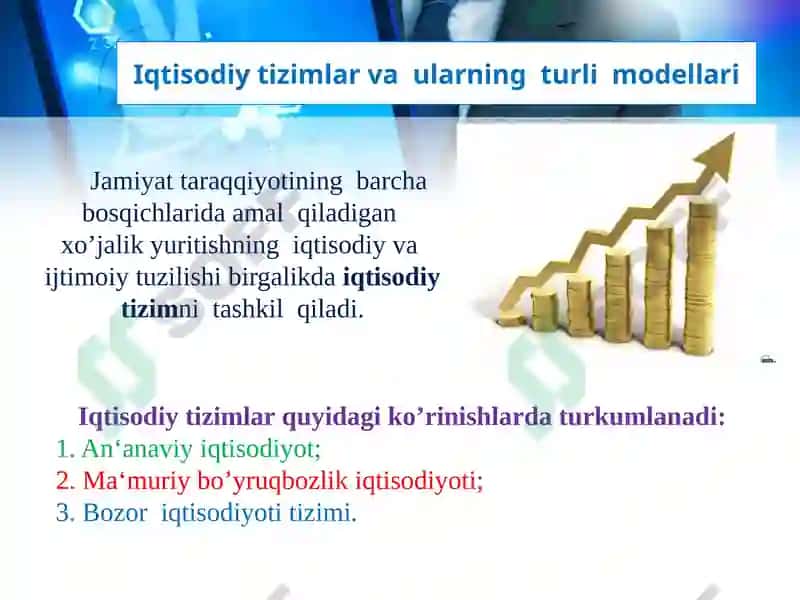 Iqtisodiyotda amaliy dasturiy ta'minotning o'rni va ahamiyati 4