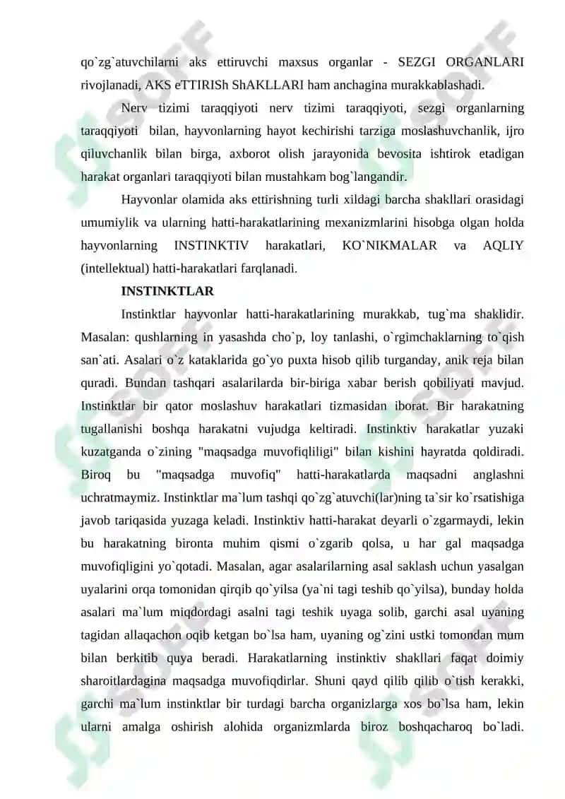 Psixikaning filogenetik taraqqiyoti 4