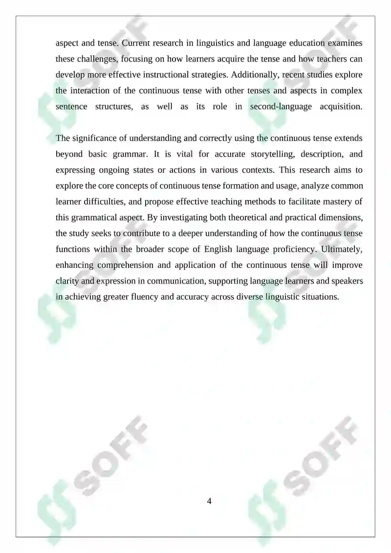 Continuous Tense 4