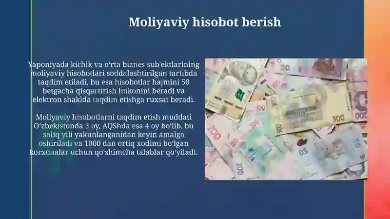 Xorijiy mamlakatlar moliya va soliq tizimi bo`yicha 4