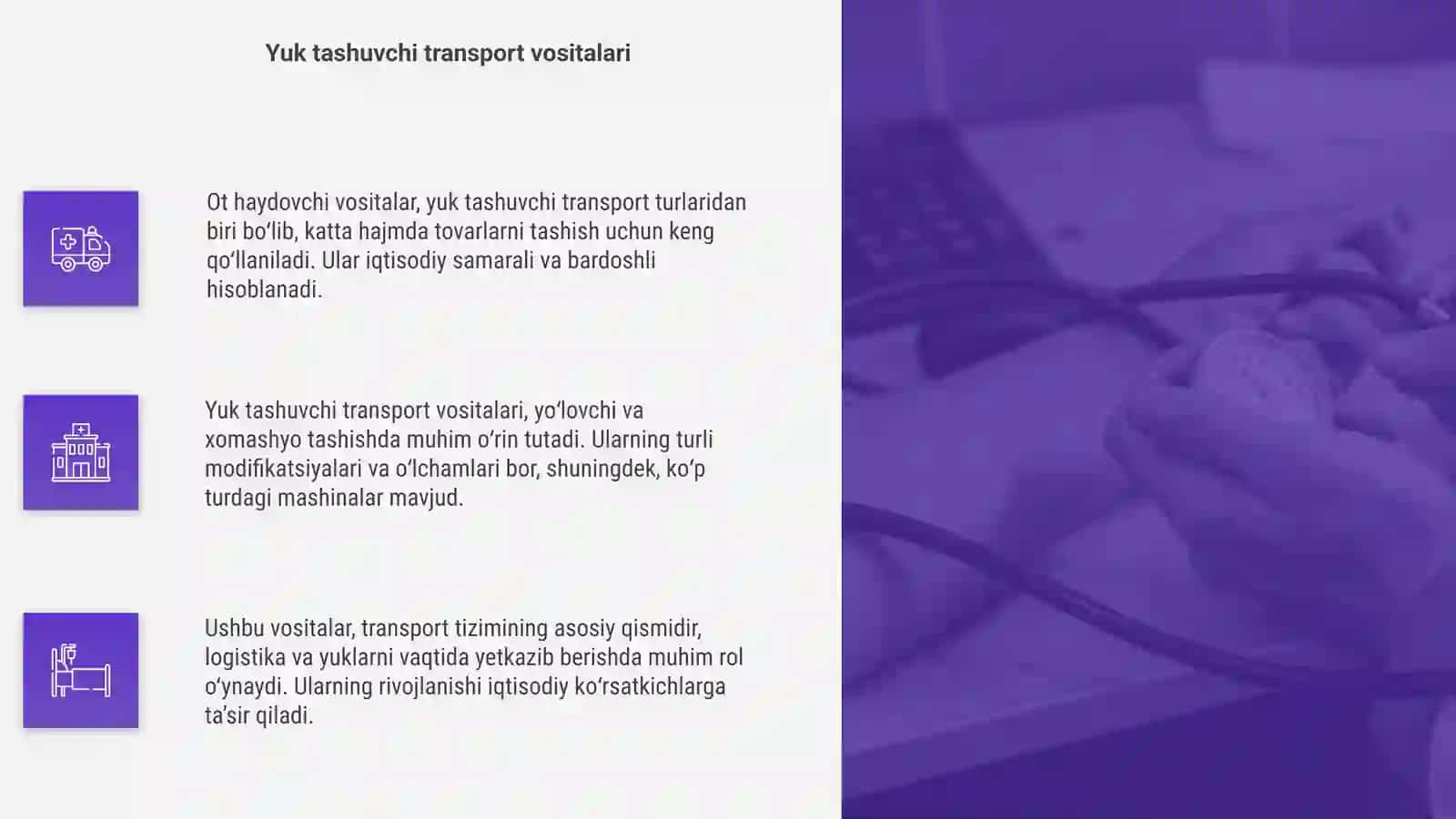 Ot haydovchi vositalar tasnifi 4