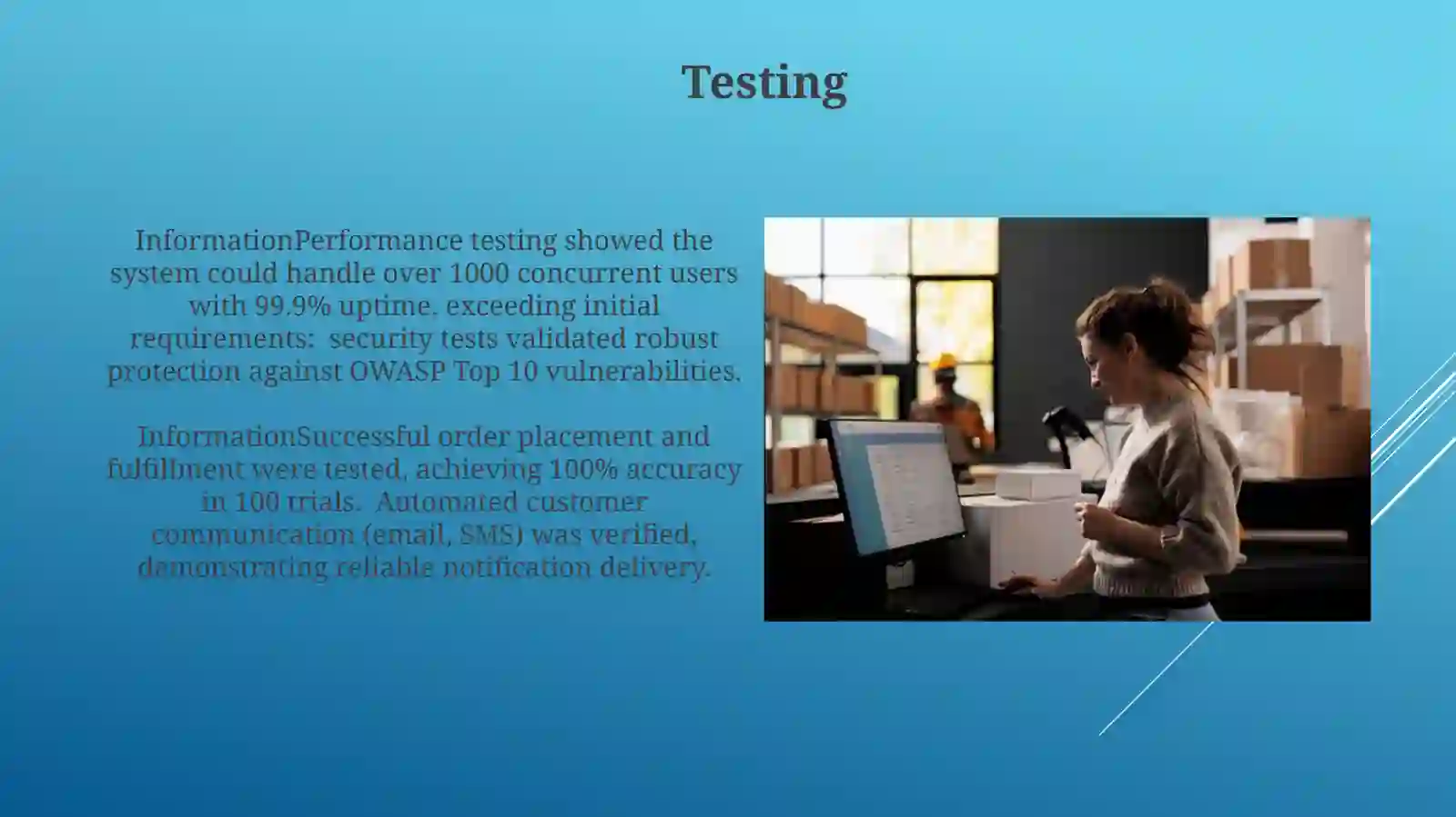 Development of an Order Management System 4