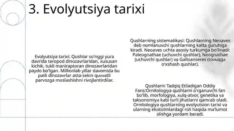 Qushlarning Sistematikasi 4