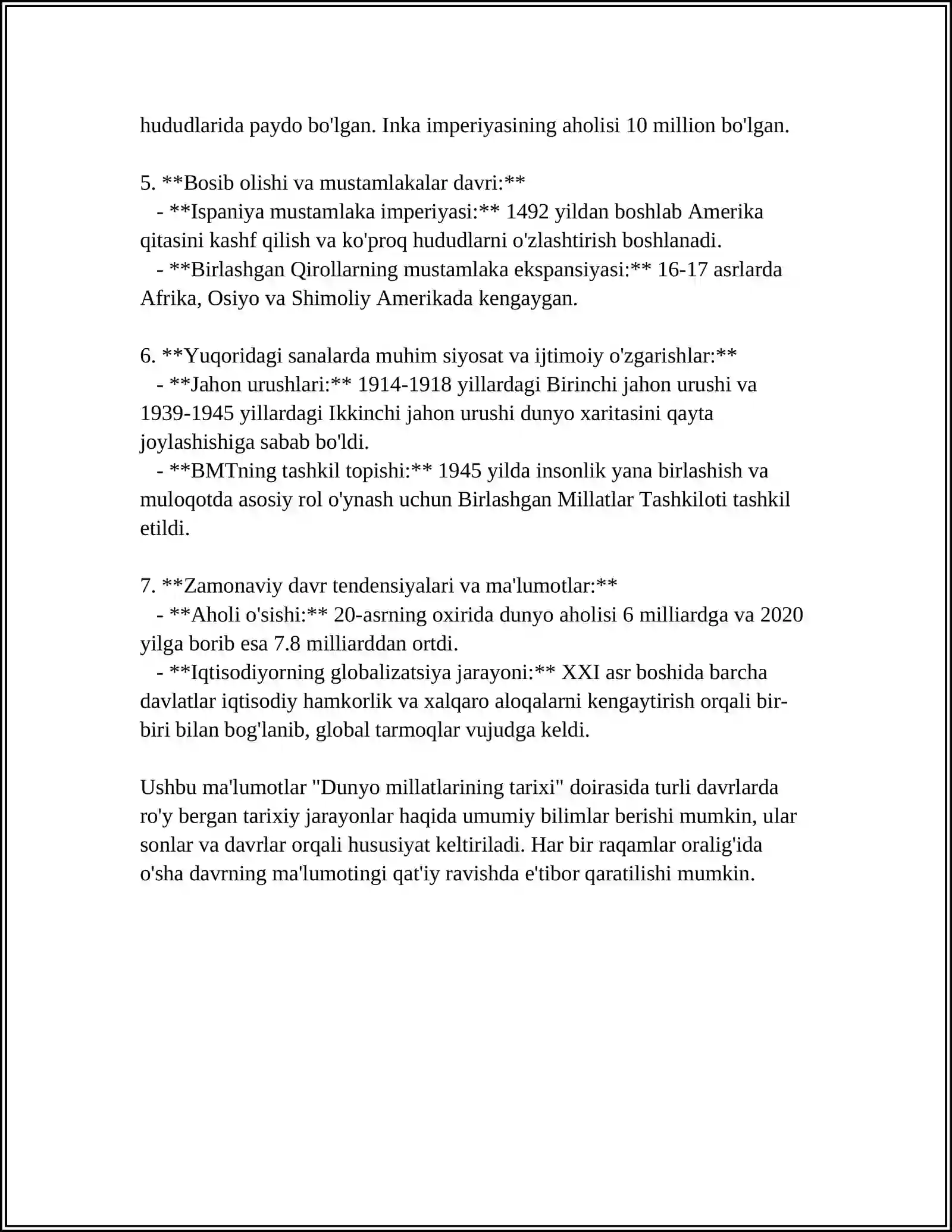 DUNYO MIFLARI HAQIDA 4