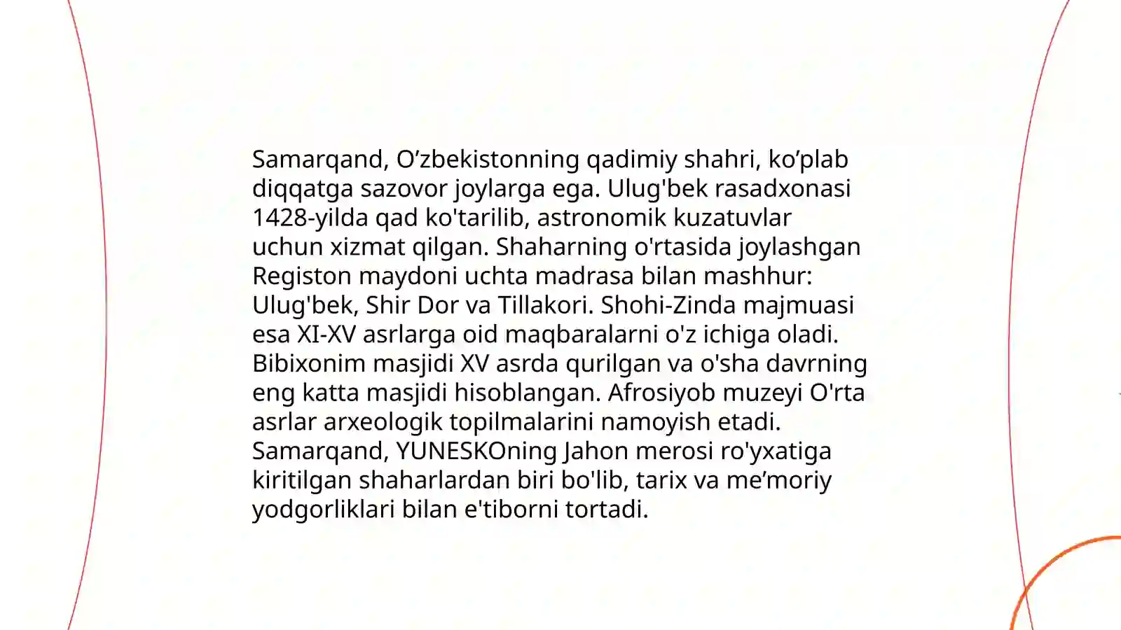 O'zbekiston turizmi 4