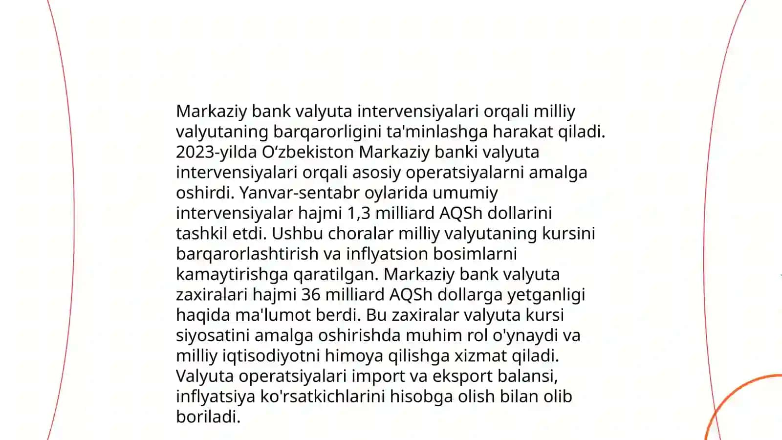 Belgilangan valyuta kursi ostidagi makroiqtisodiy siyosat 4