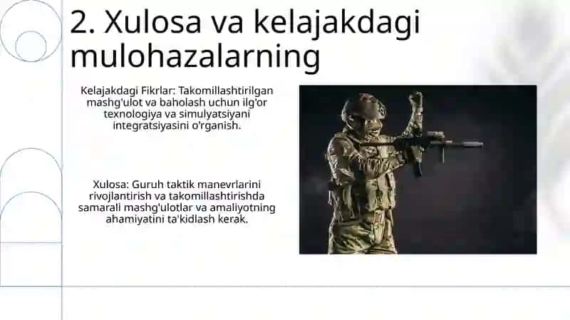 Guruhli taktik harakatlarga o‘rgatish va takomillashtirish 4