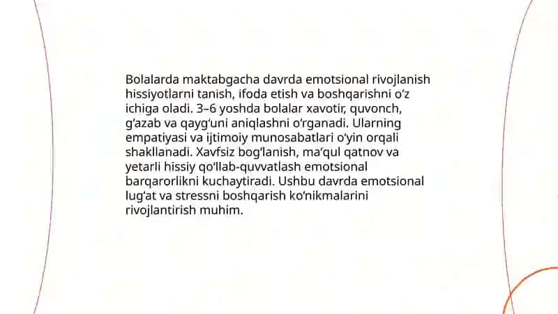 Maktabgacha yosh davr psixologiyasi 4