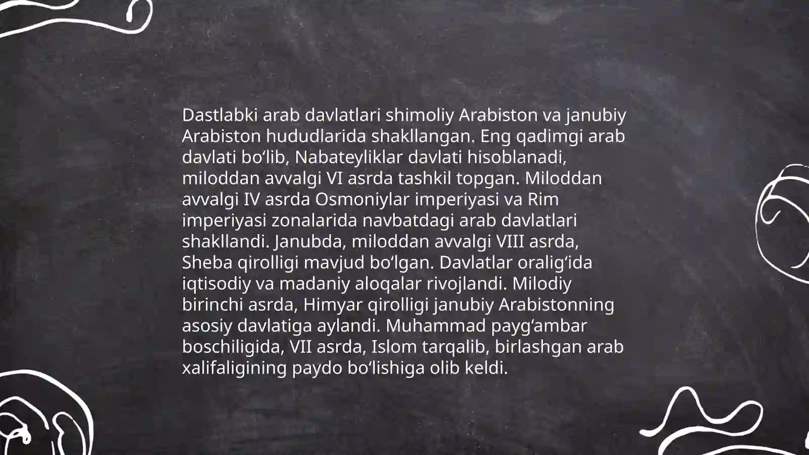 Arab sivilizatsiyasi 4