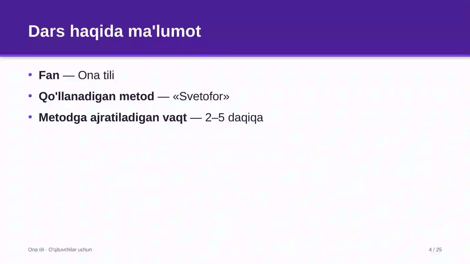 ona tili darslarida svetofor metodidan foydalanish 8086 4