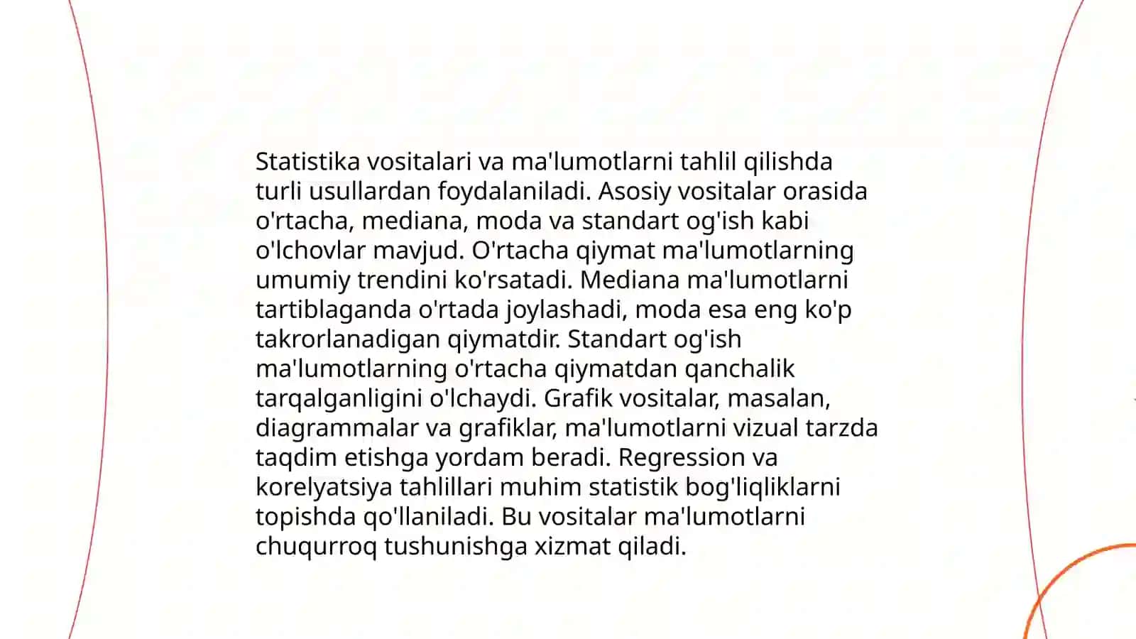 Excel'da ma'lumotlarni tahlil qilish 4