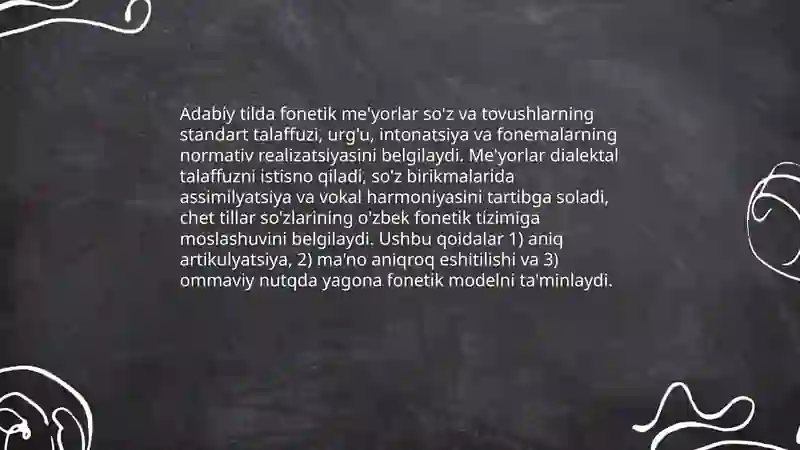 Adabiy til me'yorlari 4
