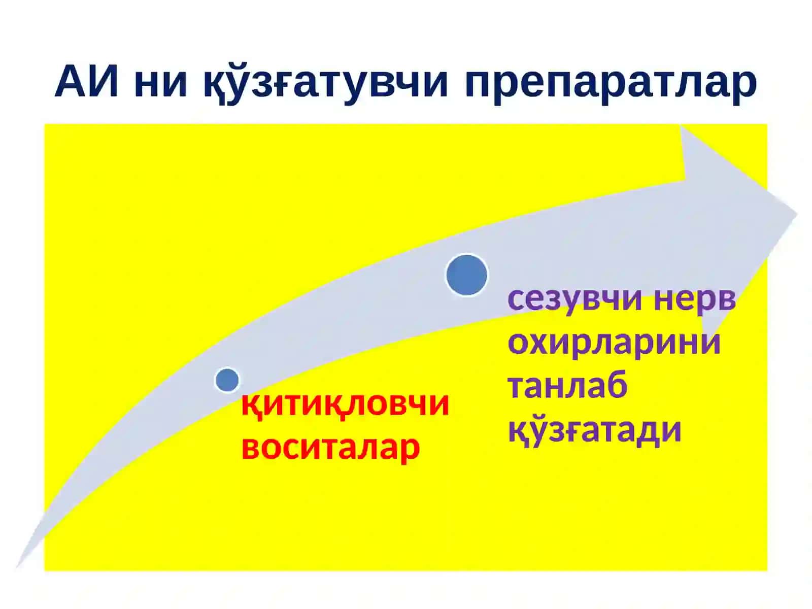 АФФЕРЕНТ ИННЕРВАЦИЯГА ТАЪСИР ЭТУВЧИ ВОСИТАЛАР 4