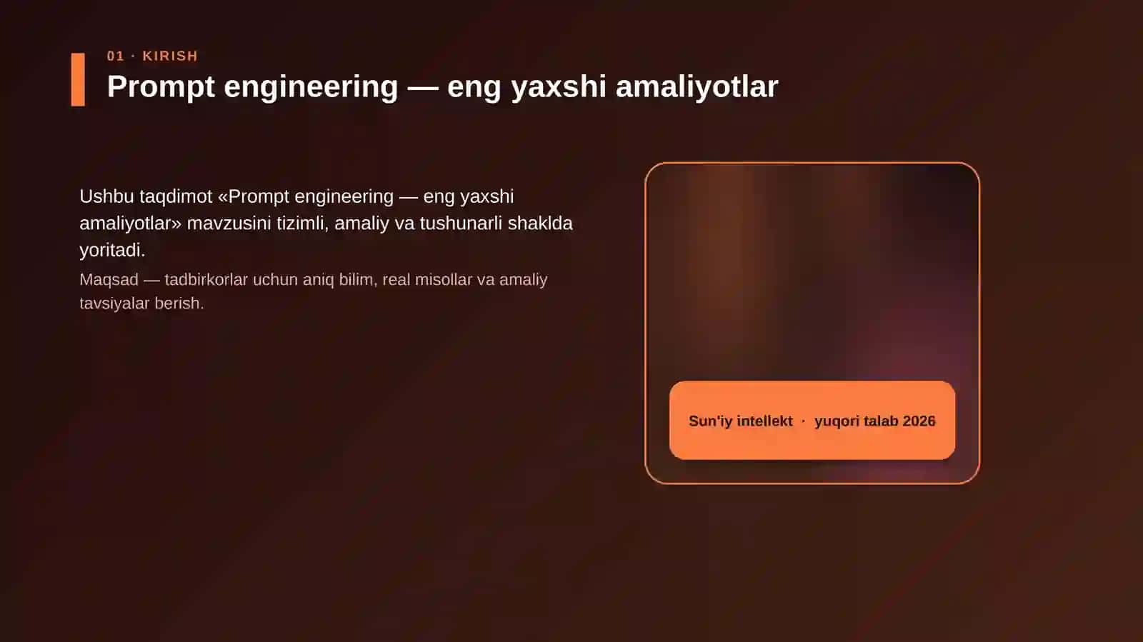 Prompt engineering — eng yaxshi amaliyotlar 4