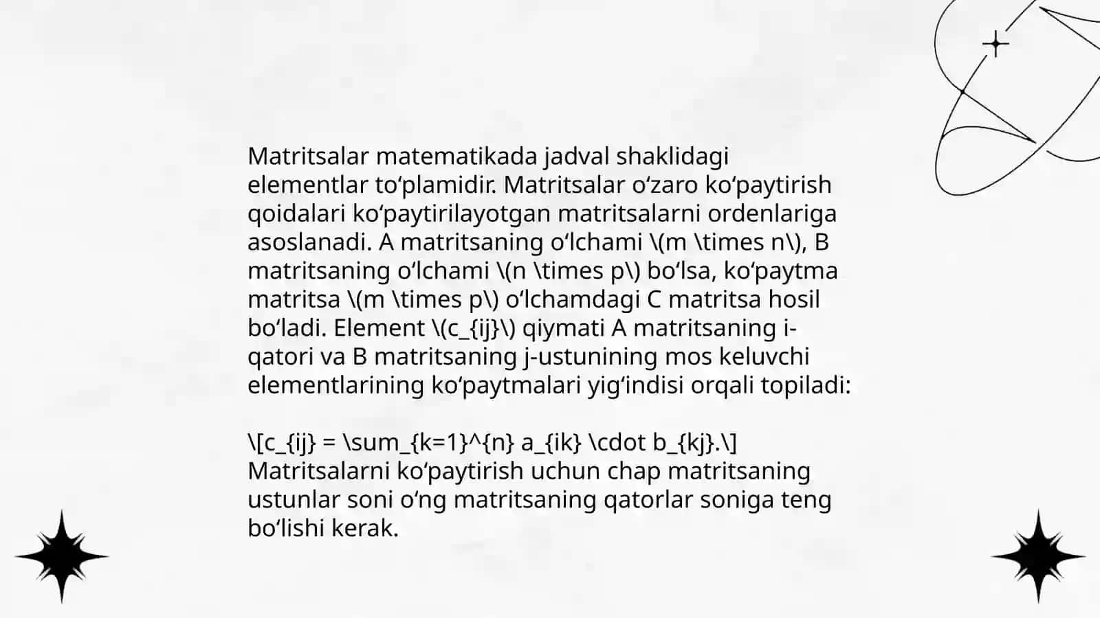 Matritsalar 4
