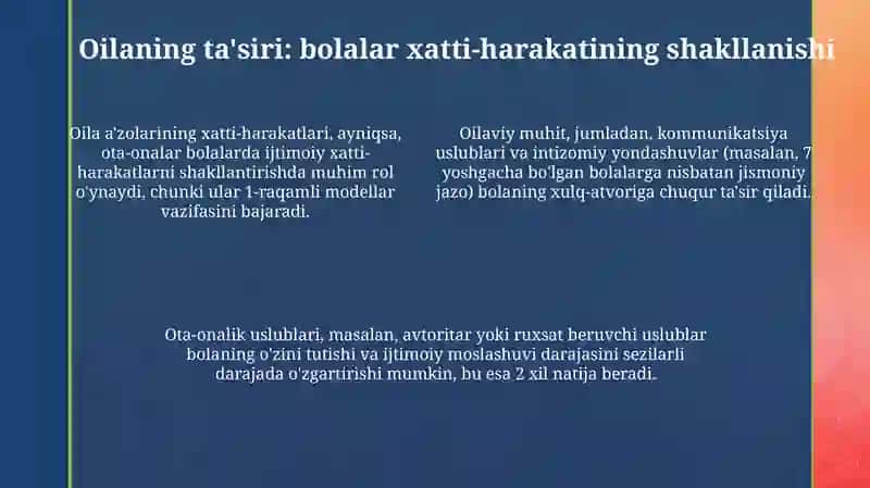 Bolalarning kuzatgan va kõpincha õzlari bajargan harakatlar 4