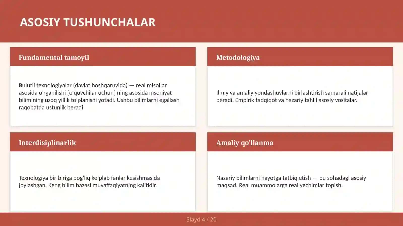 Bulutli texnologiyalar (davlat boshqaruvida) — real misollar asosida o'rganilishi [o'quvchilar uchun] 4
