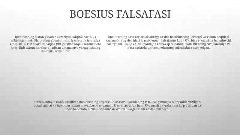 Yevropa Mutafakkirlari Platon, Boesiy, R.Dekart, D.Yumning, Falsafaga Oid Qarashlarini Qiyosiy Tahlili 4