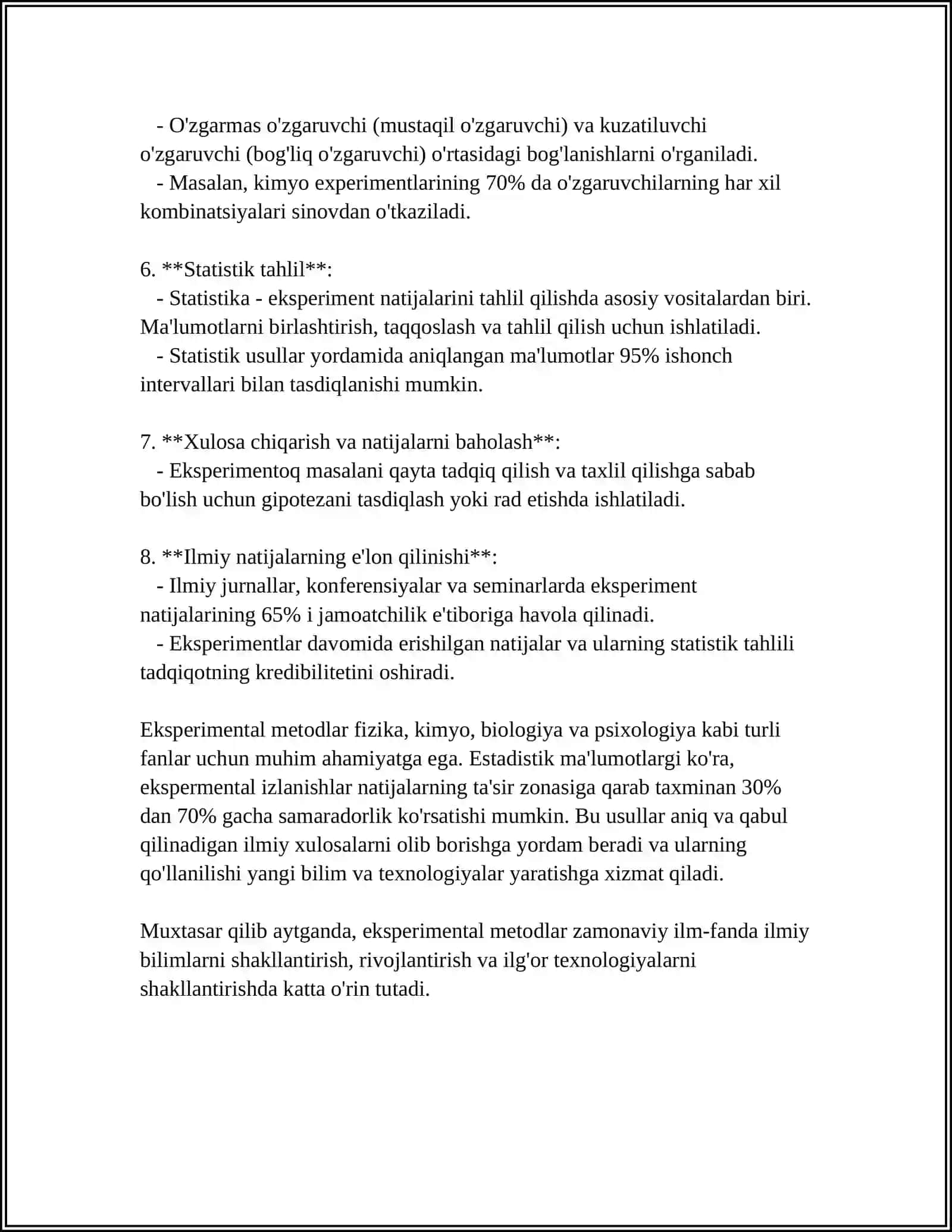 HOZIRGI ZAMON PSIXOLOGIYANING TADQIQOT METODLARI 4