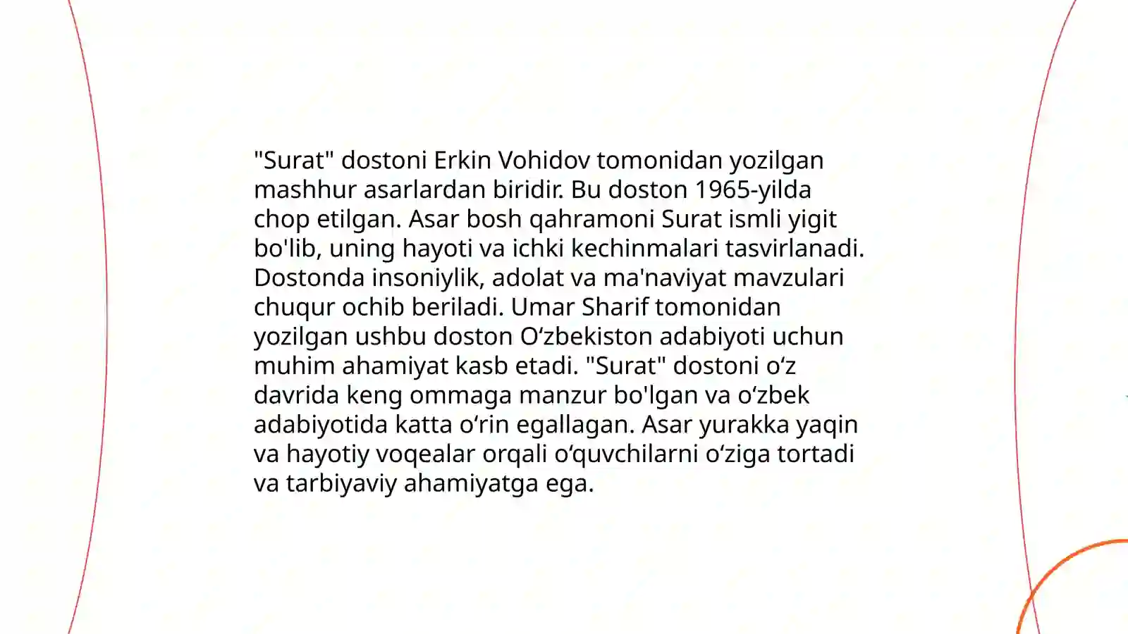 Mirtemirning "Surat" dostoni tahlili 4