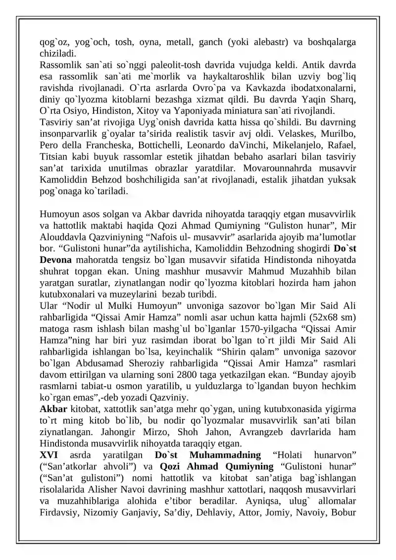 Kasblar haqida qisqa ma’lumotlar 4