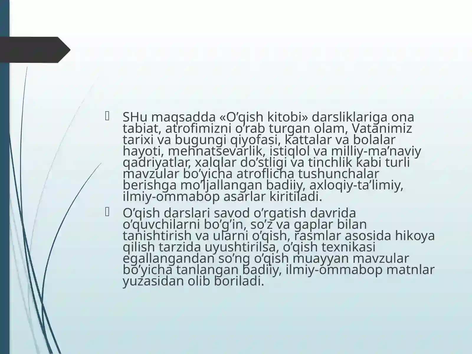 Boshlang`ich sinflar darslari 4