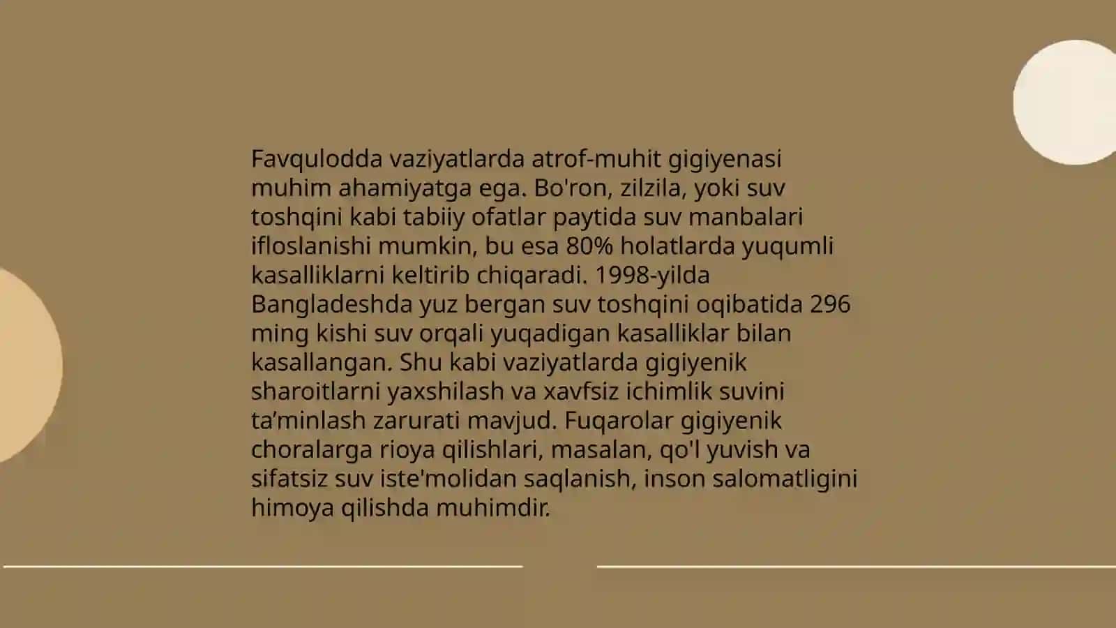 Favqulodda vaziyatlar gigiyenasi 4