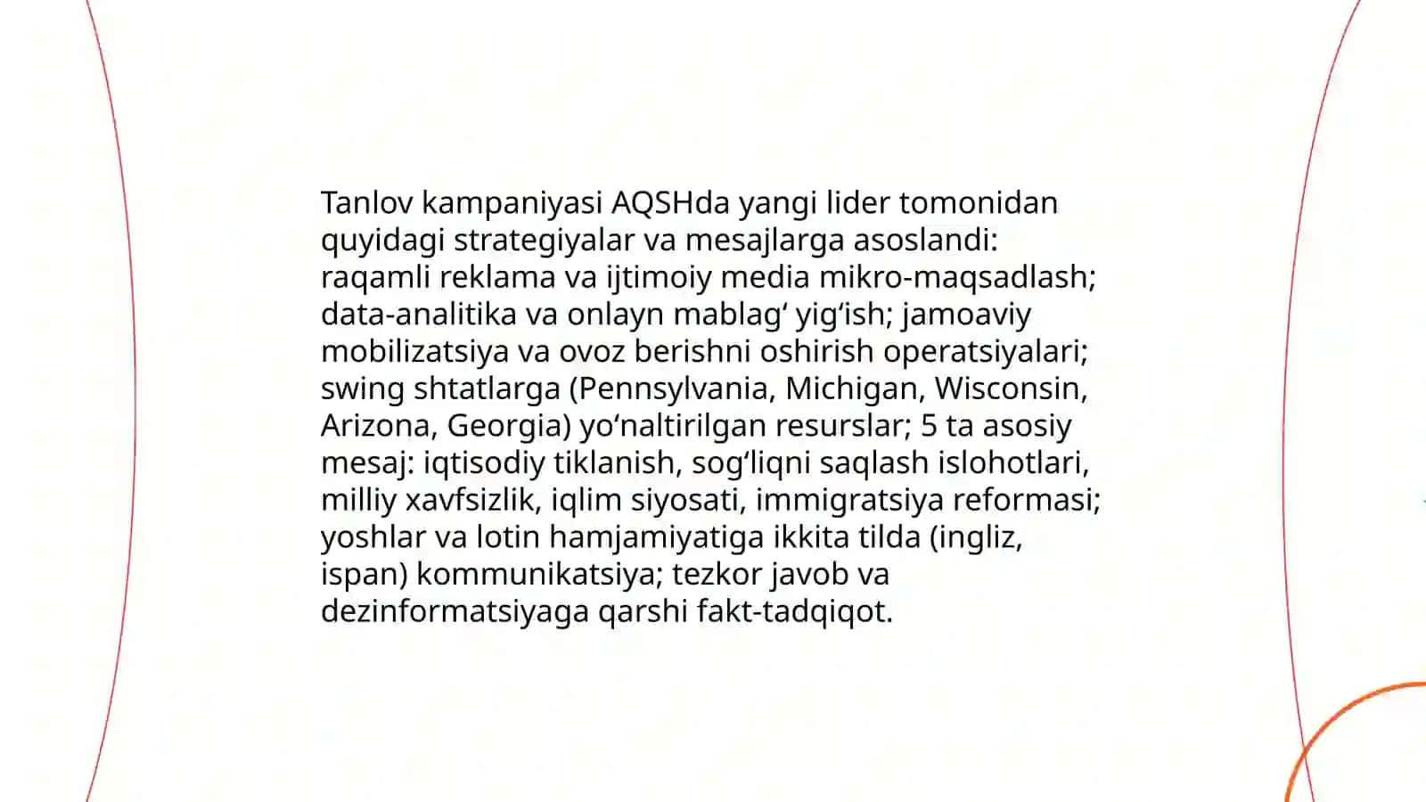 AQSH: yangi liderning paydo boʻlishi 4