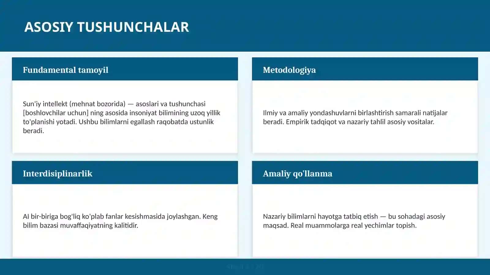 Sun'iy intellekt (mehnat bozorida) - asoslari va tushunchasi [boshlovchilar uchun] 4