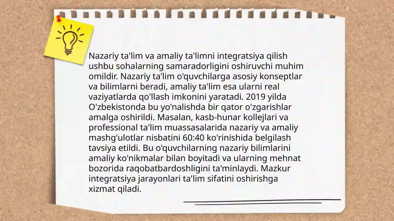 Tabiiy fanlar nazariyasi va metodikasi fanini o‘qitish mexanizmi 4