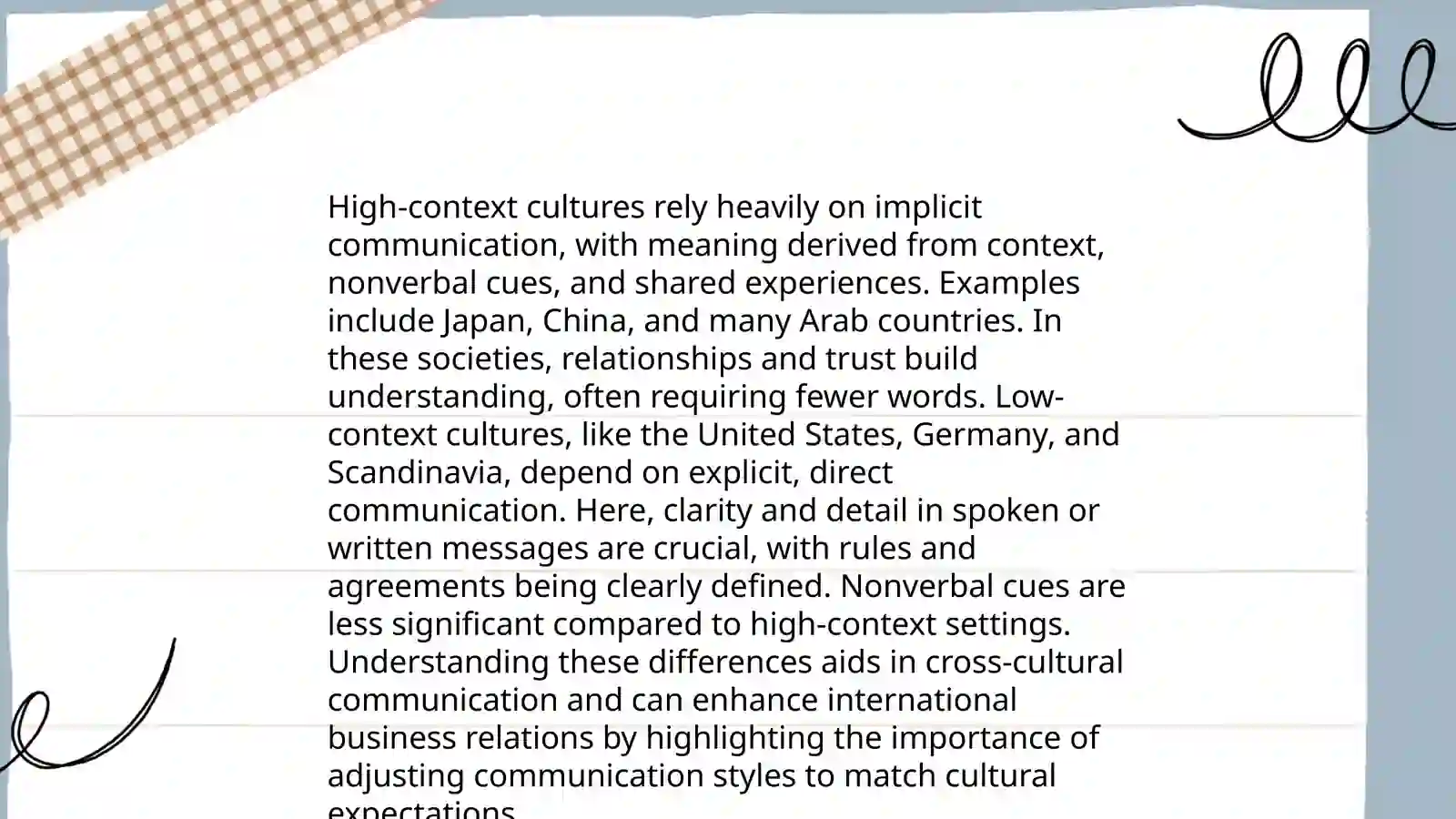 Cross-cultural communication 4