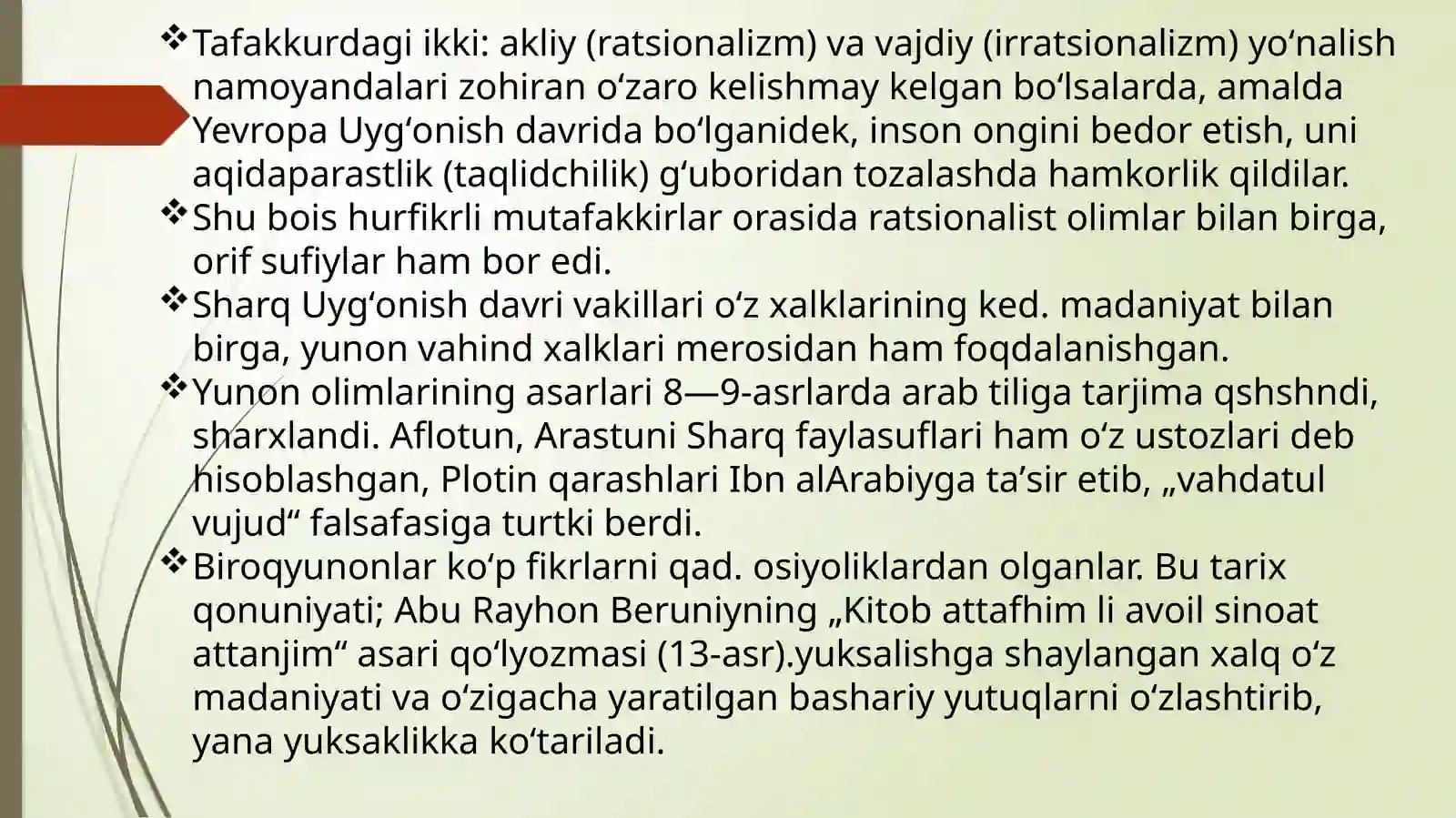Uyg‘onish davri (Renessans) 4