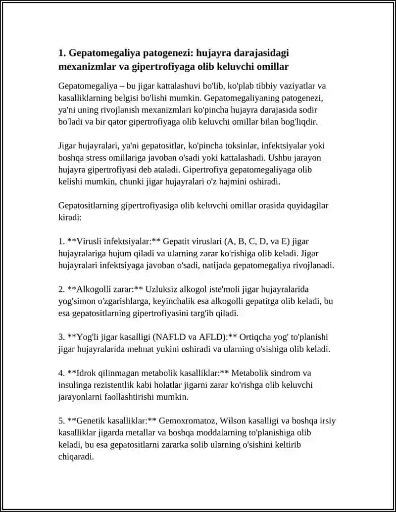 GEPATOMEGALIYA BILAN KECHUVCHI KASALLIKLAR 4