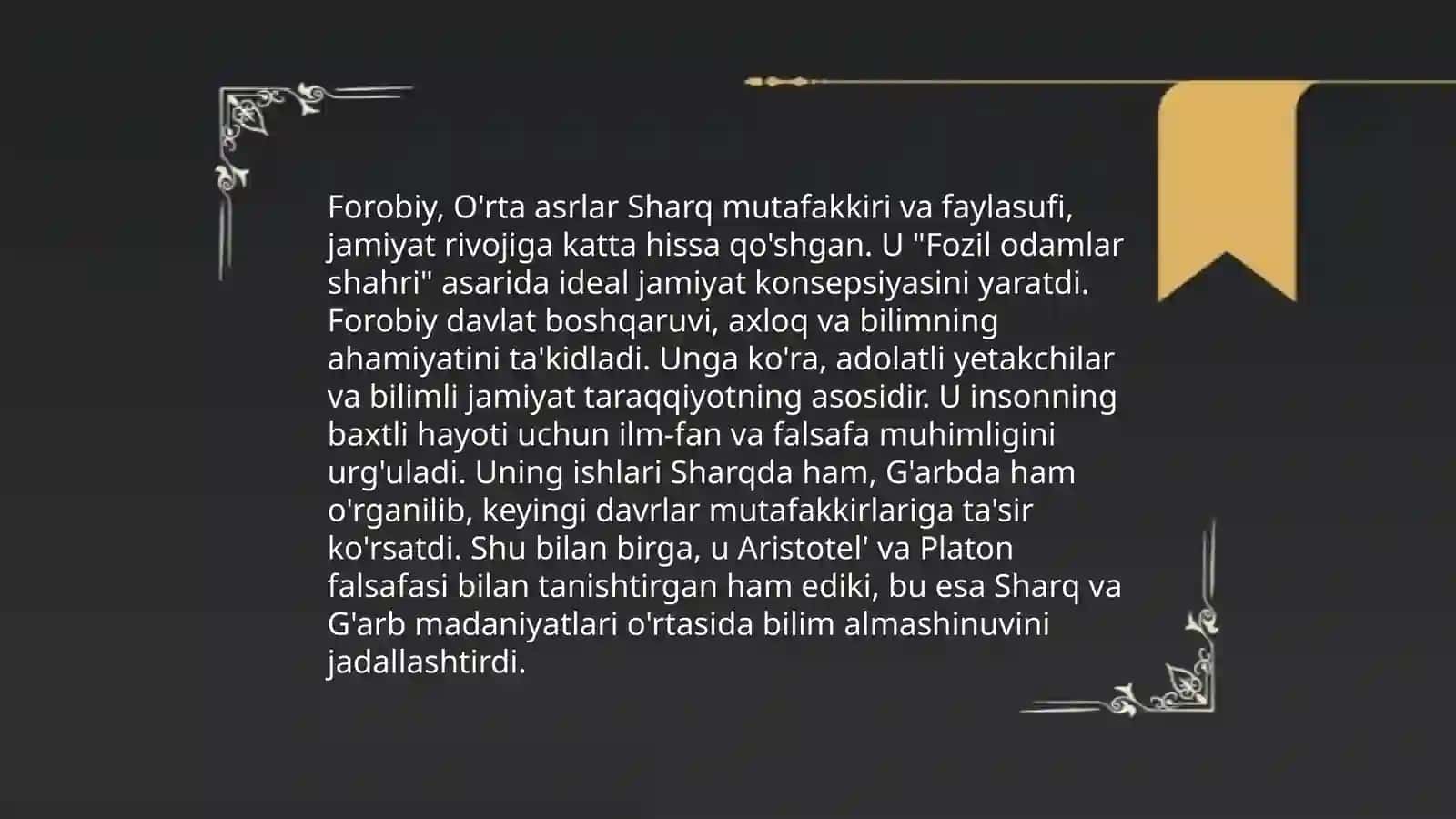 Abu Nasr Farobiy va G'azzoliyning falsafa ilmiga oid qarashlarini qiyosiy tahlil etish 4