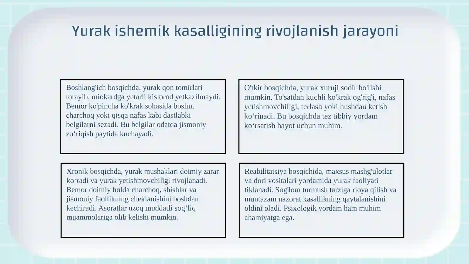 Yurak ishemik kasalligi 4