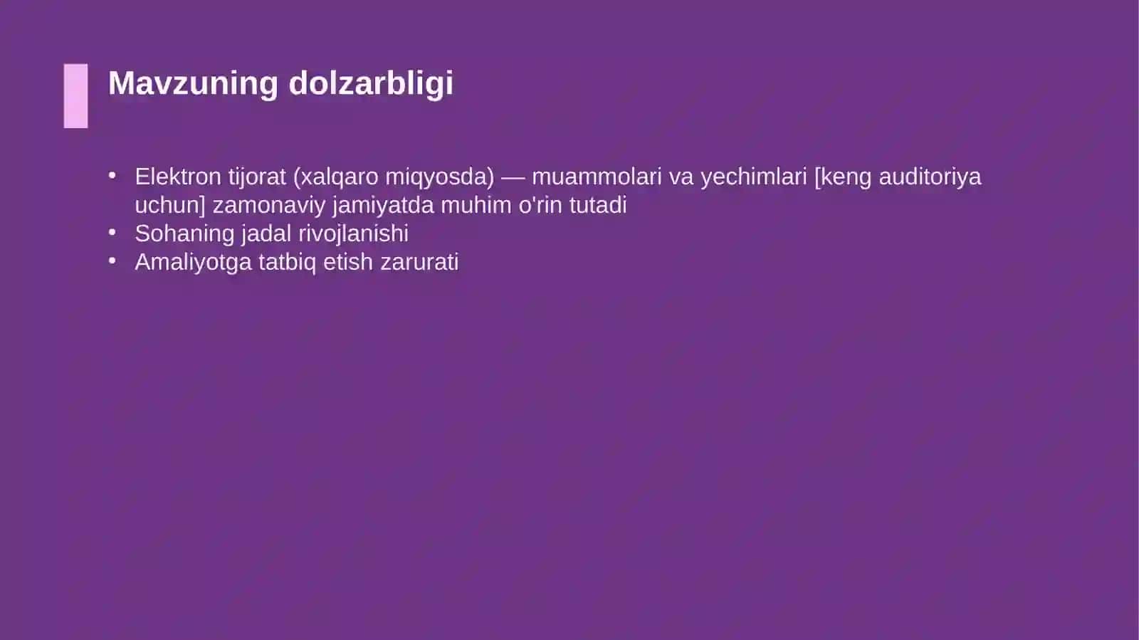 Elektron tijorat (xalqaro miqyosda) — muammolari va yechimlari [keng auditoriya uchun] 4