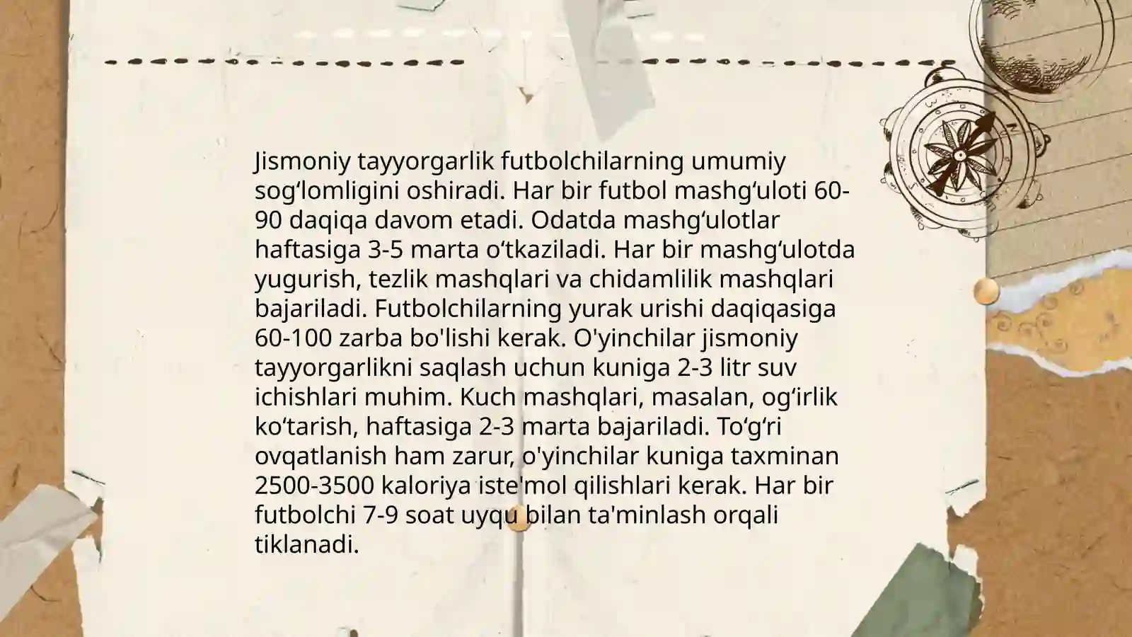 Futbol va uni o'qitish metodikasi 4