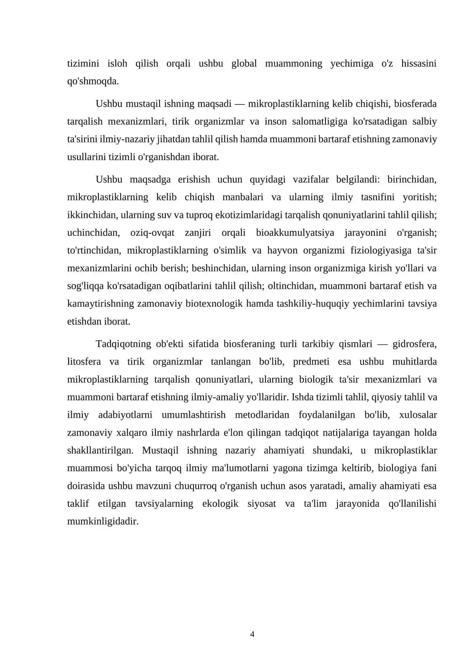 Mikroplastiklarning biosferaga ta'siri 4