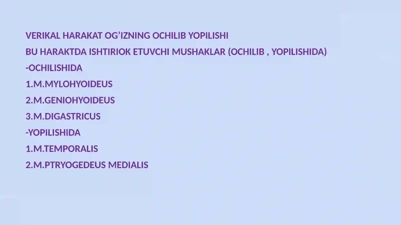 Pastki jag‘ xarakati biomexanikasi.Tranzverzal kesuv yo‘li burchagi 4