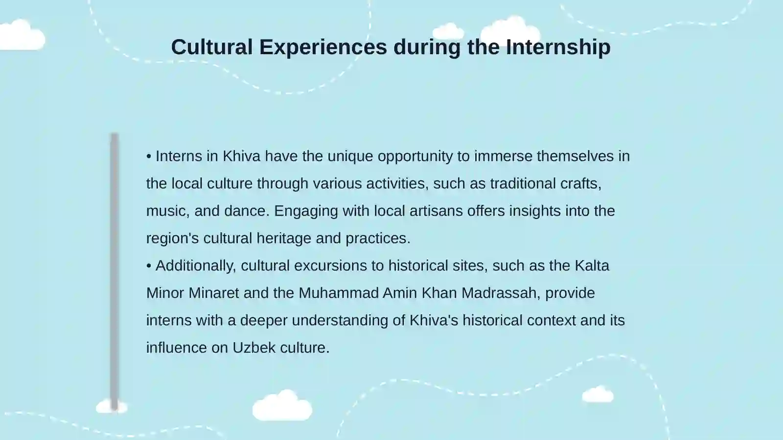 Internship in Khiva 4