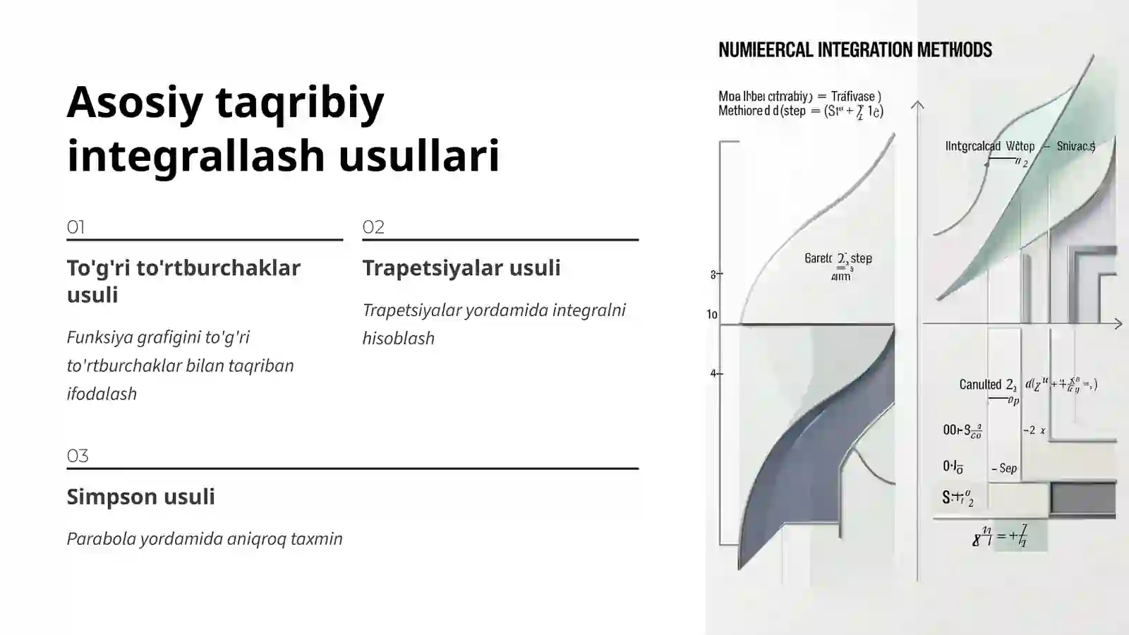 Taqribiy integrallash 4