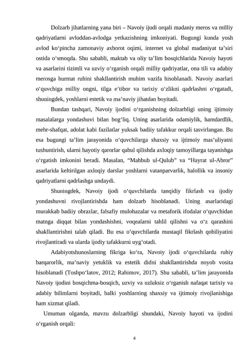 Alisher Navoiy hayoti 4