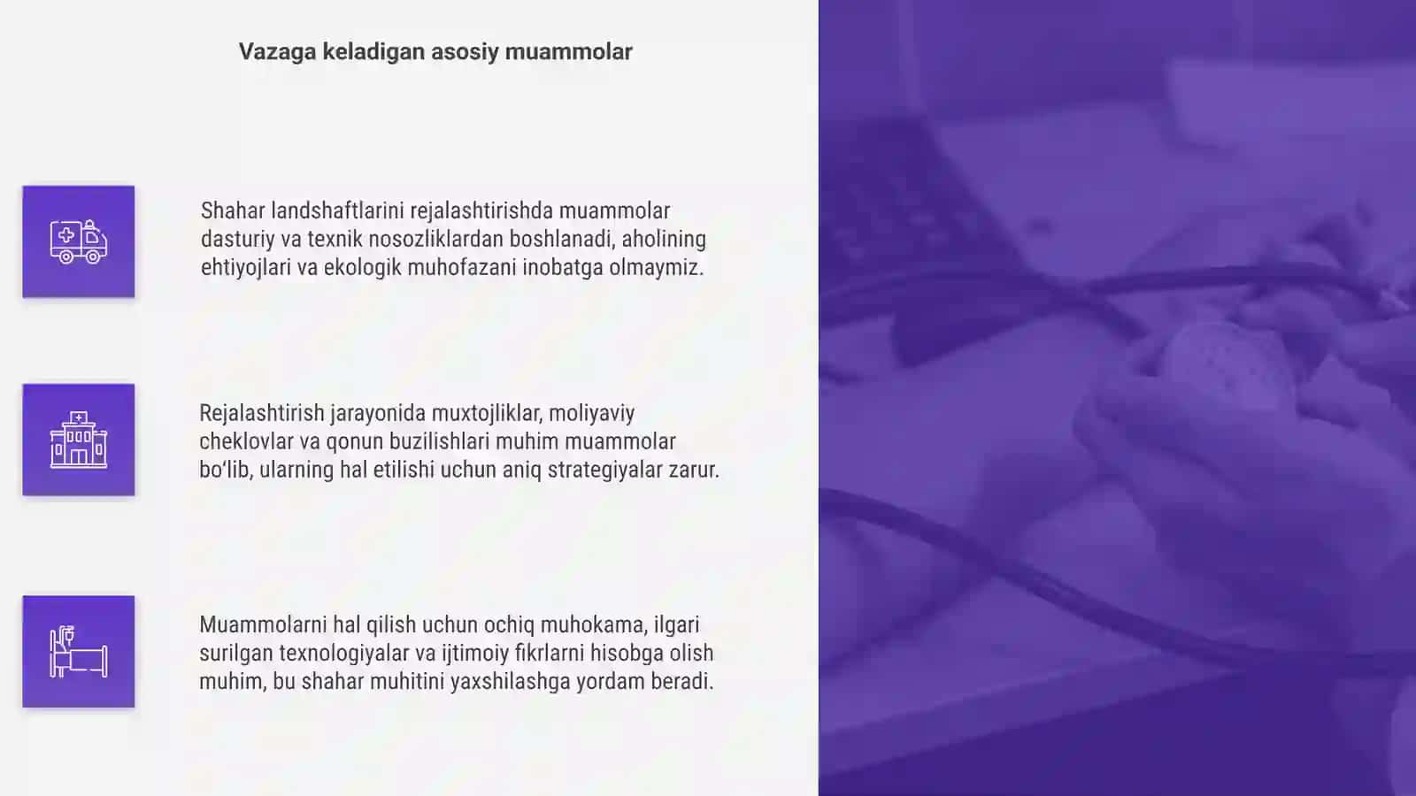 Shahar landshaftlarini rejalashtirish muammolari 4